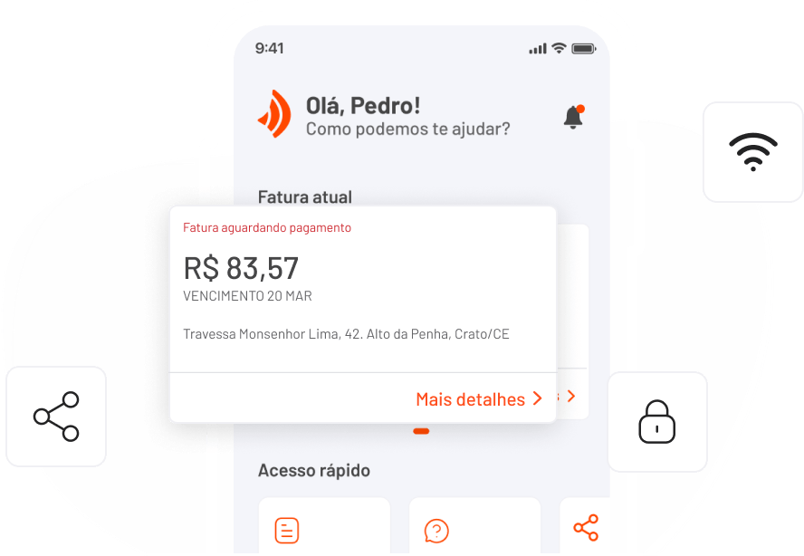 ilustração app Brisacliente fibra