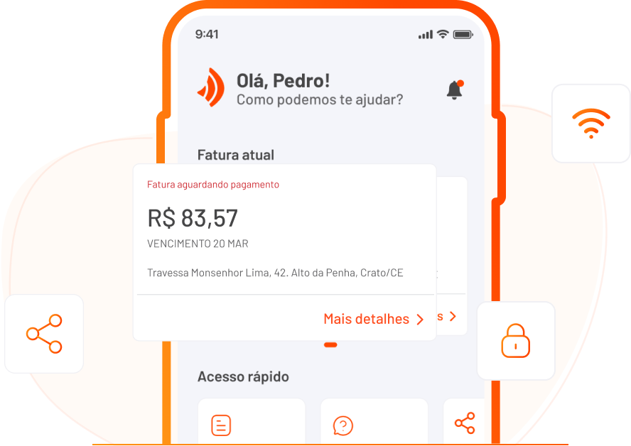 ilustração app Brisacliente fibra