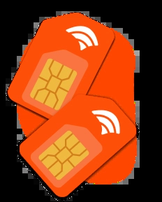 Imagem com duas ilustrações de chip.