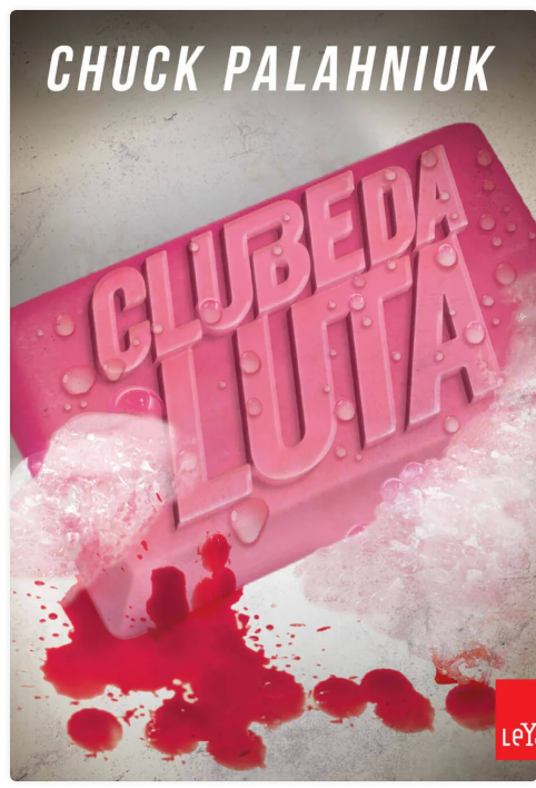 Capa do livro Clube da luta de Chuck Palahniu.
