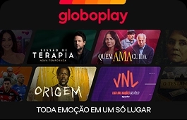 Capas de filmes e series do serviço de streaming Globoplay