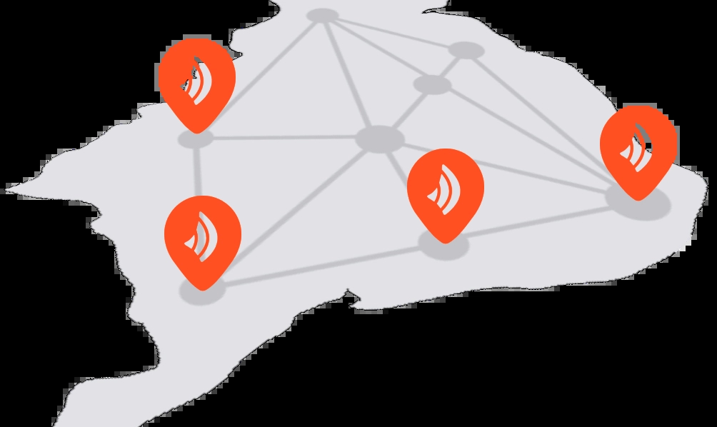 Imagem do mapa de cobertura