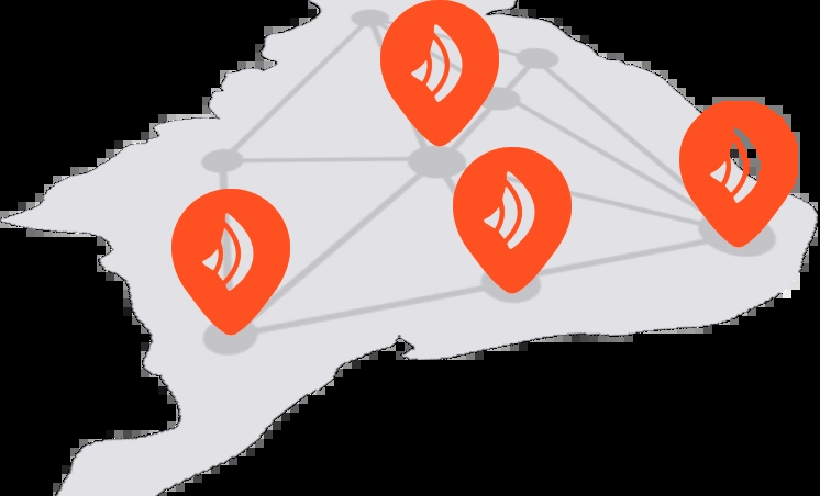 Imagem do mapa de cobertura