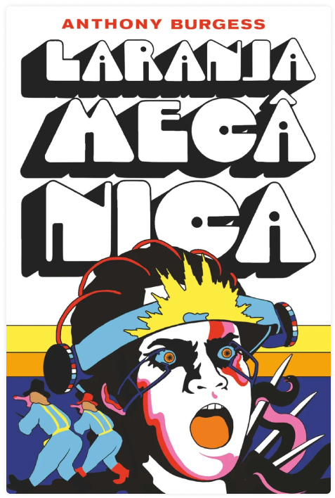 Capa do livro Laranja mecânica de Anthony Burges.