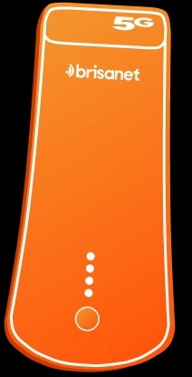 Desenho ilustrativo do roteador do serviço FWA 5G da Brisanet