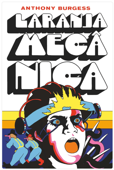 Capa do livro Laranja mecânica de Anthony Burges.